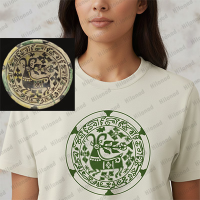 Persian Ibex Drawing - T-Shirt Print File | Hilonad
