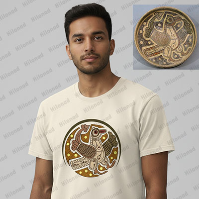 Geometric Bird Design - T-Shirt Print File | Hilonad