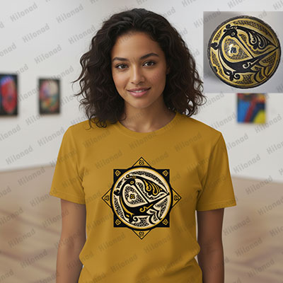 Long- Beaked Bird Design - T-Shirt Print File | Hilonad