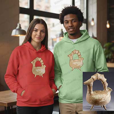 Persian Ibex Goat image design - Hoodie Print File | Hilonad