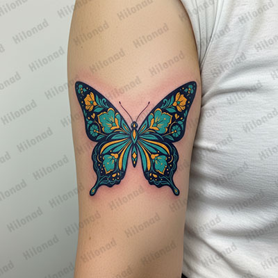 The Colorful butterfly
