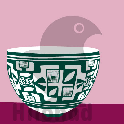 Tall-e Bakun painted pottery