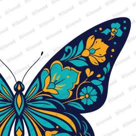 The Colorful butterfly